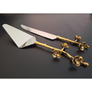 Floral Cake Servers (Set of 2)